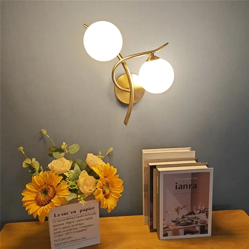 Modern Design Wall Lamp gold
