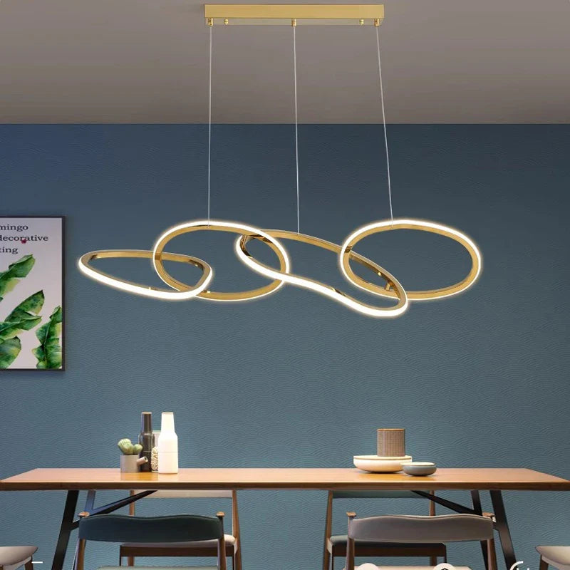 Modern LED Chandelier dining room