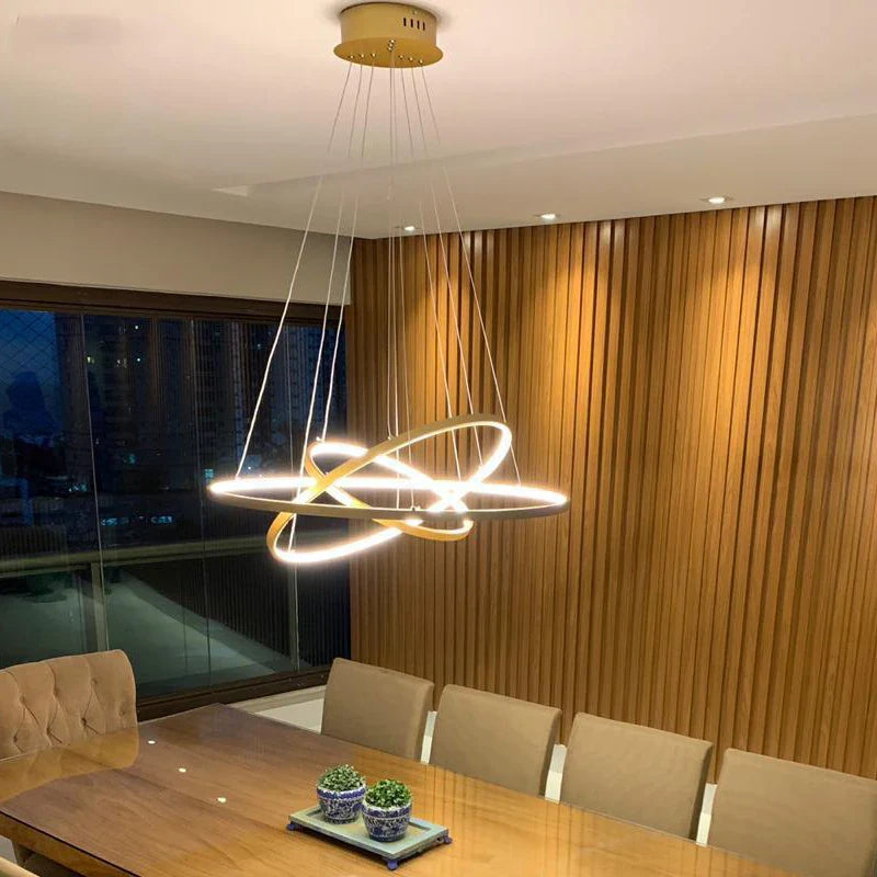 Modern Simple Ring Chandelier Light