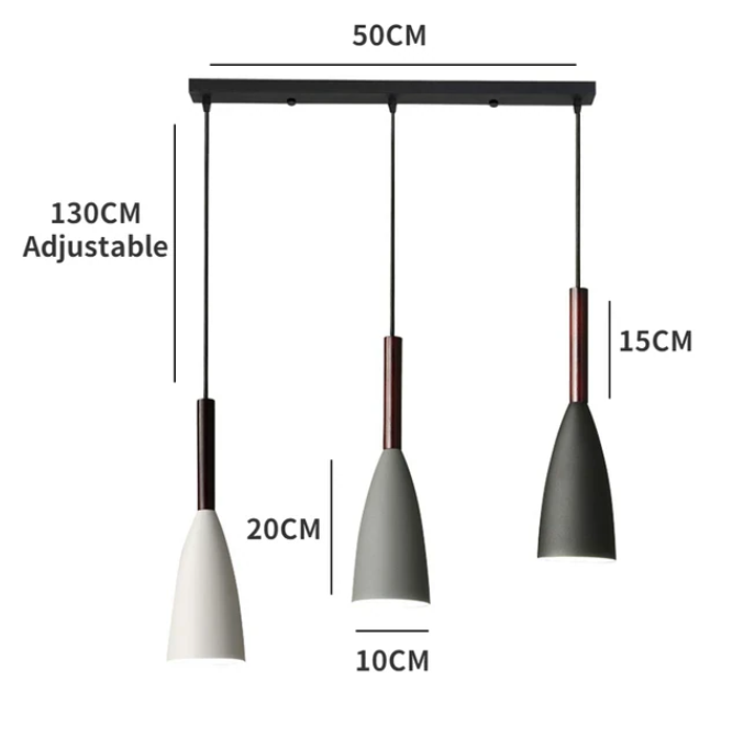 Lumière d'îlot de cuisine