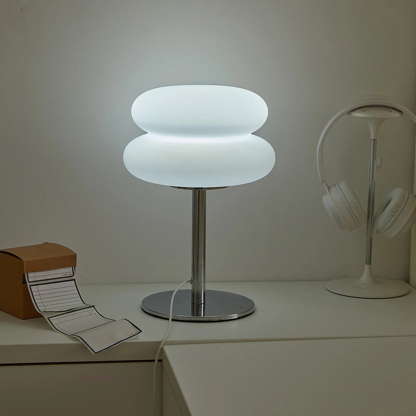Chrome Nordic Table Lamp