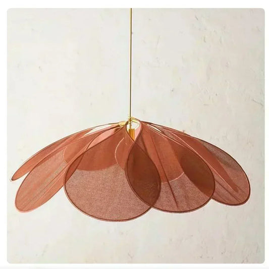 Fabric Flower Lamp