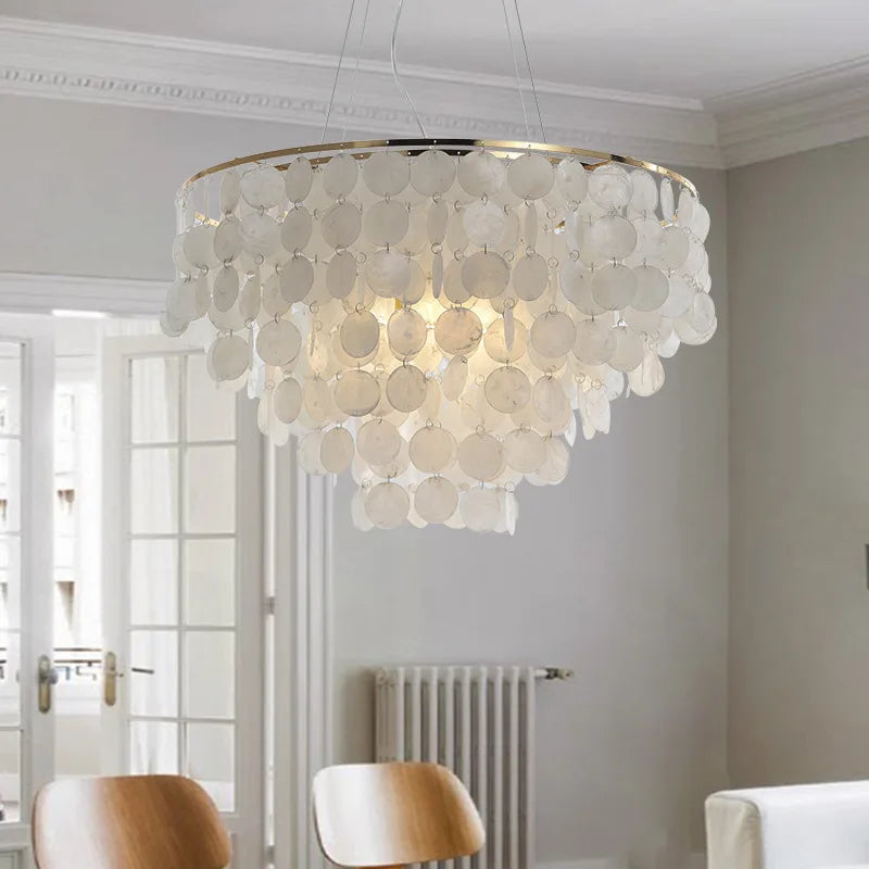 Luxury Shell Chandelier Lighting