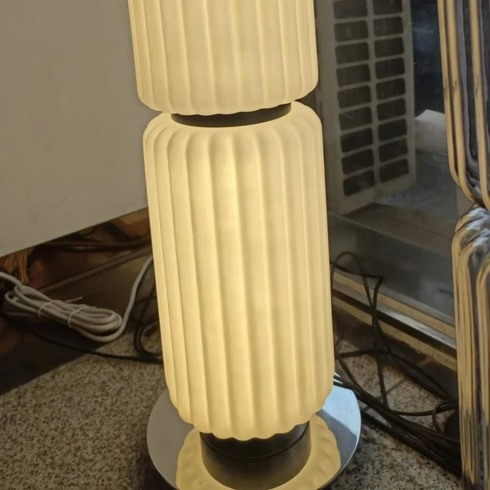 Glass Floor Lamp