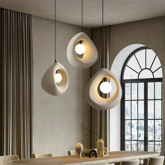 Modern Wabi Sabi LED Pendant Light