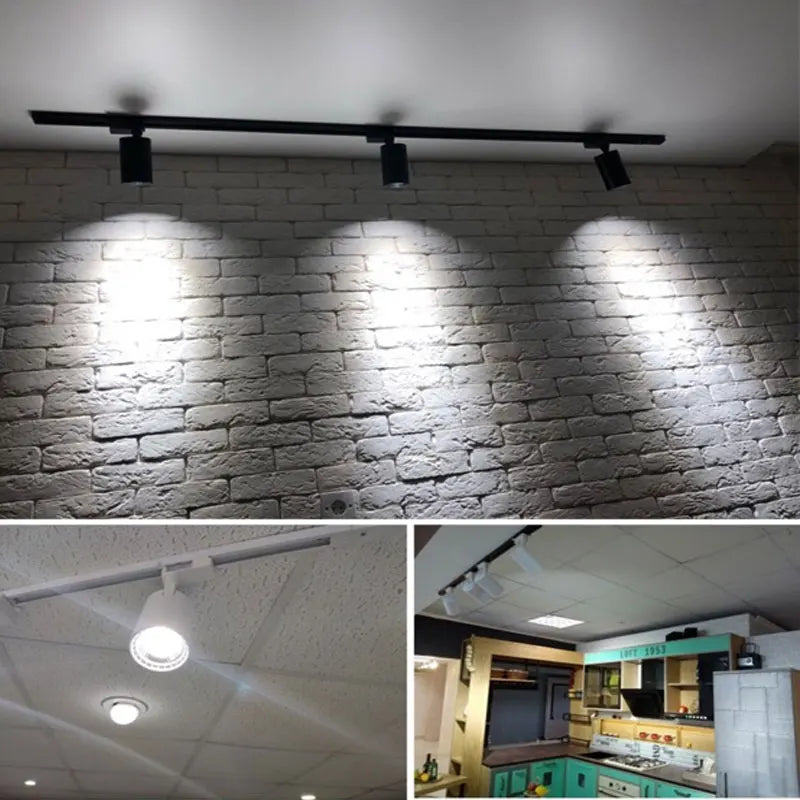 Versatile LED Track Light for Home and Store Lighting