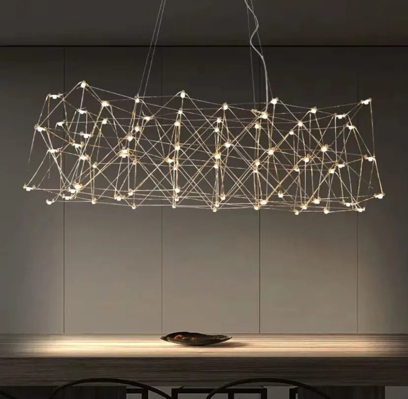 Luxury Stainless Steel Chandelier