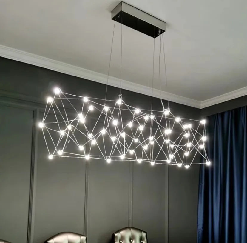 Luxury Stainless Steel Chandelier