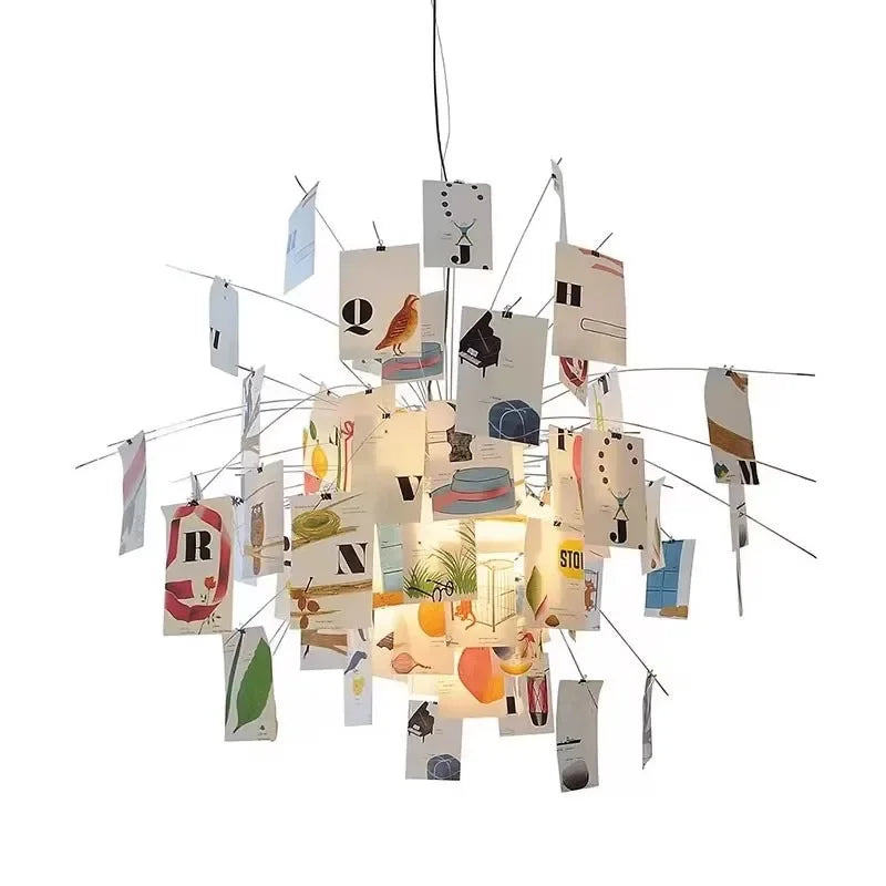 Memo Note Zettel Paper Chandelier