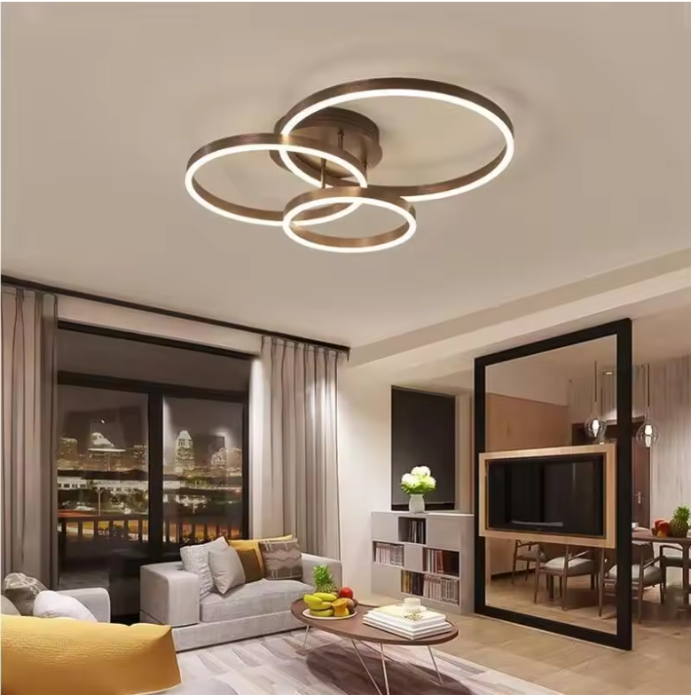 Modern Ceiling Light Circles