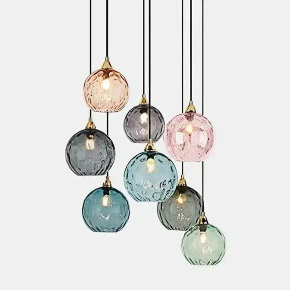 Modern Glass LED Chandelier