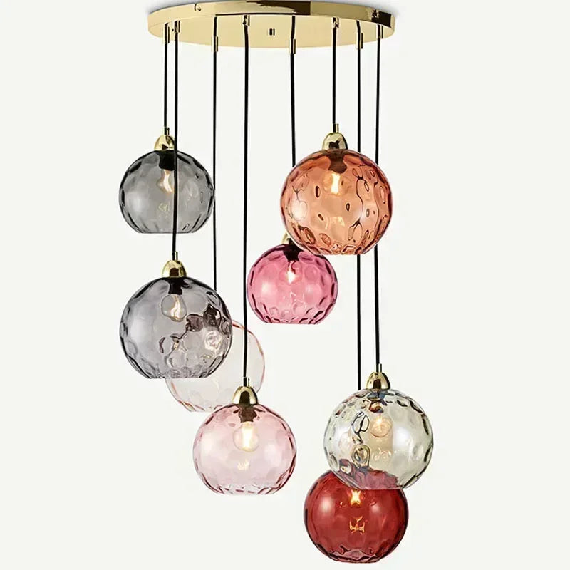 Modern Glass LED Chandelier