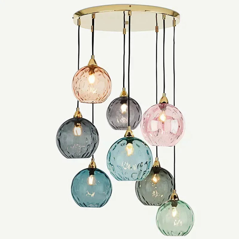 Modern Glass LED Chandelier