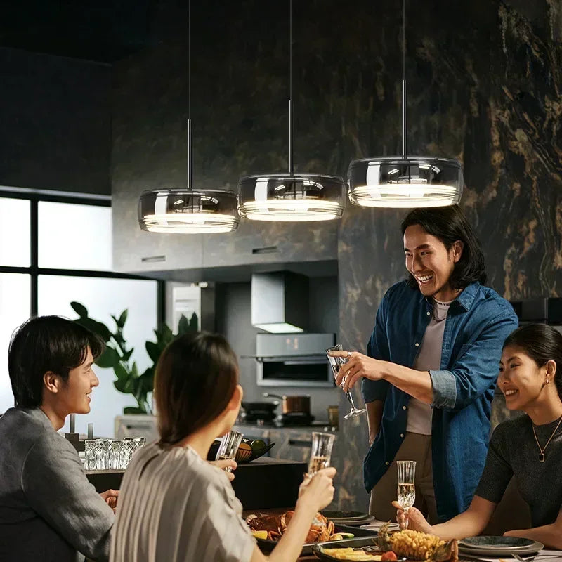 Modern Glass Pendant Light