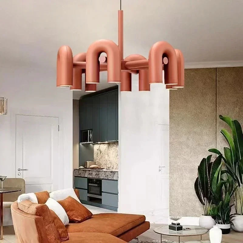 Modern U-Shaped Ceiling Lights