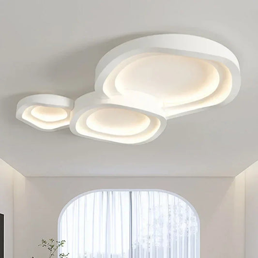 Modern White Ceiling Light