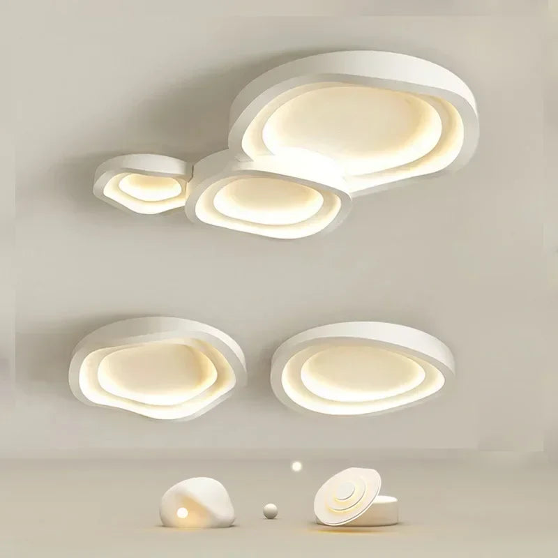 Modern White Ceiling Light