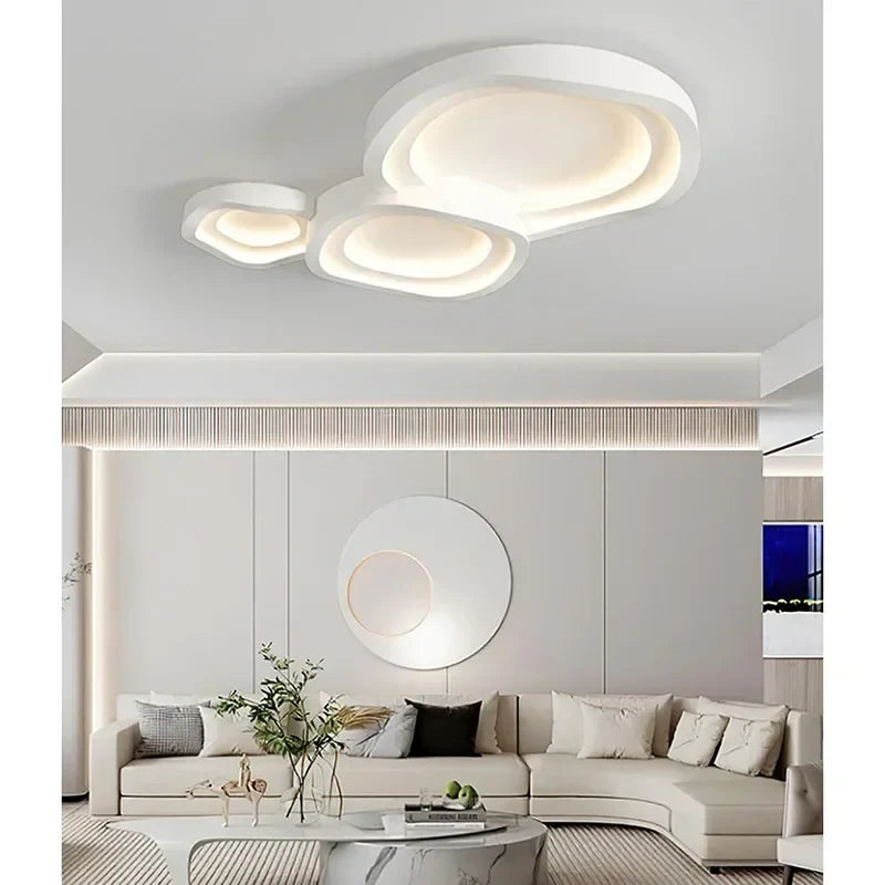 Modern White Ceiling Light