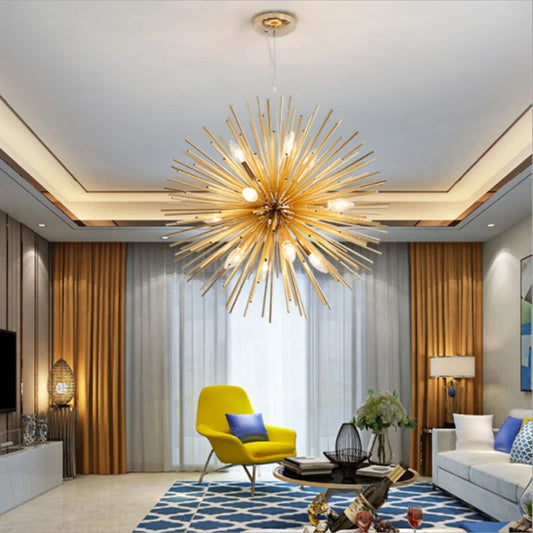 Nordic Gold Chandelier Lighting