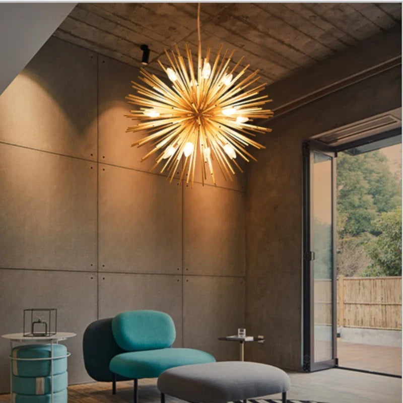 Nordic Gold Chandelier Lighting fixtures