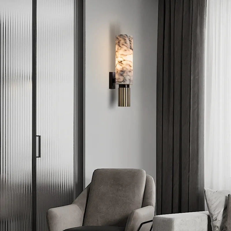Modern Luxury Marble Wall Lamp