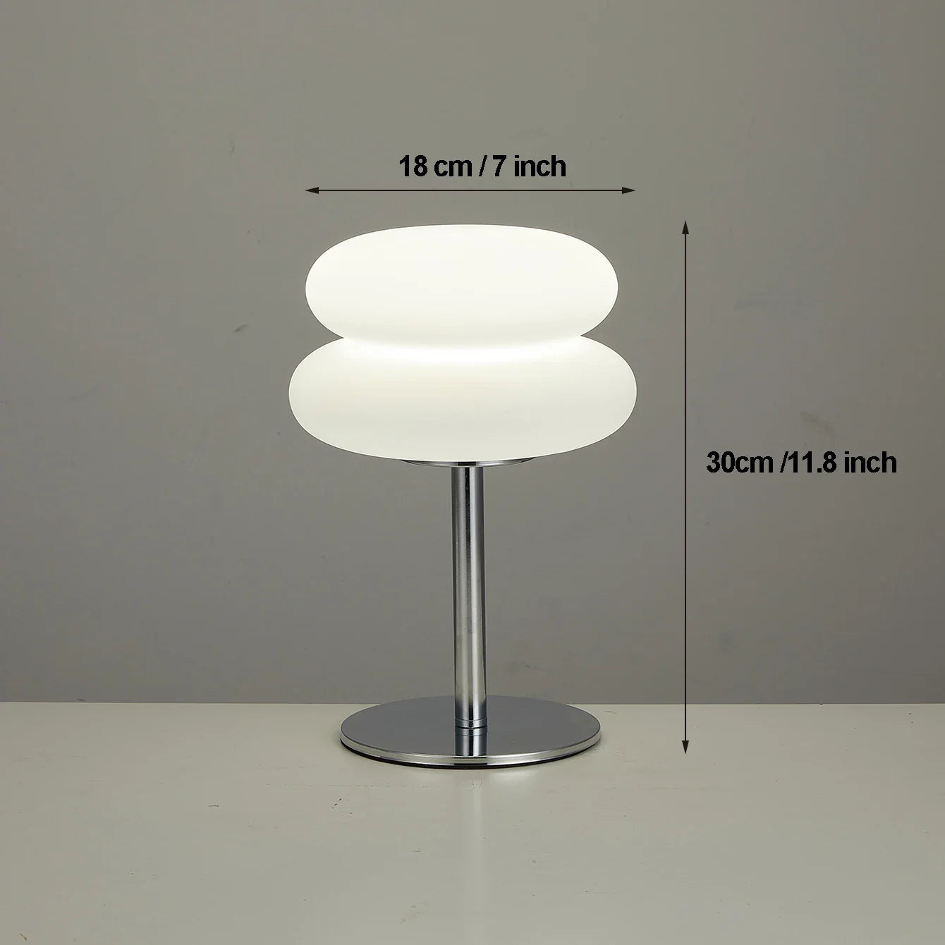Nordic Style Bauhaus Table Lamp with 9-Level Dimming Brightness