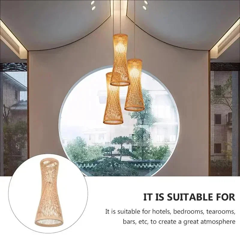 Chinese Bamboo Chandelier