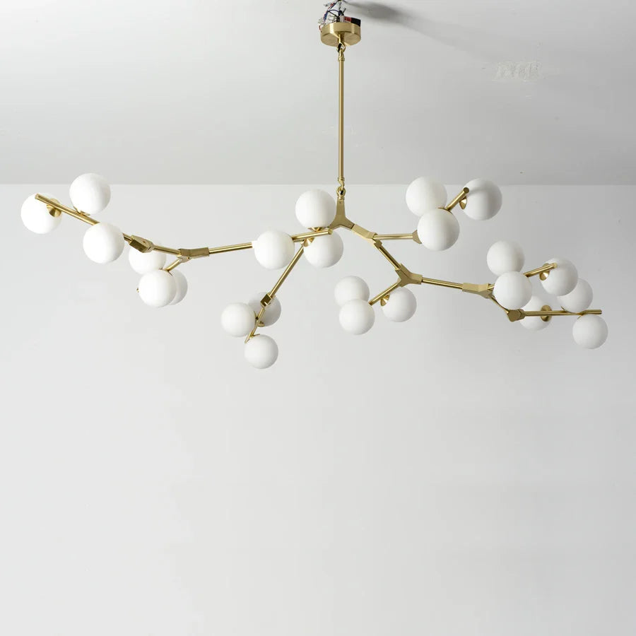 Nordic Led Glass Balls Chandelier