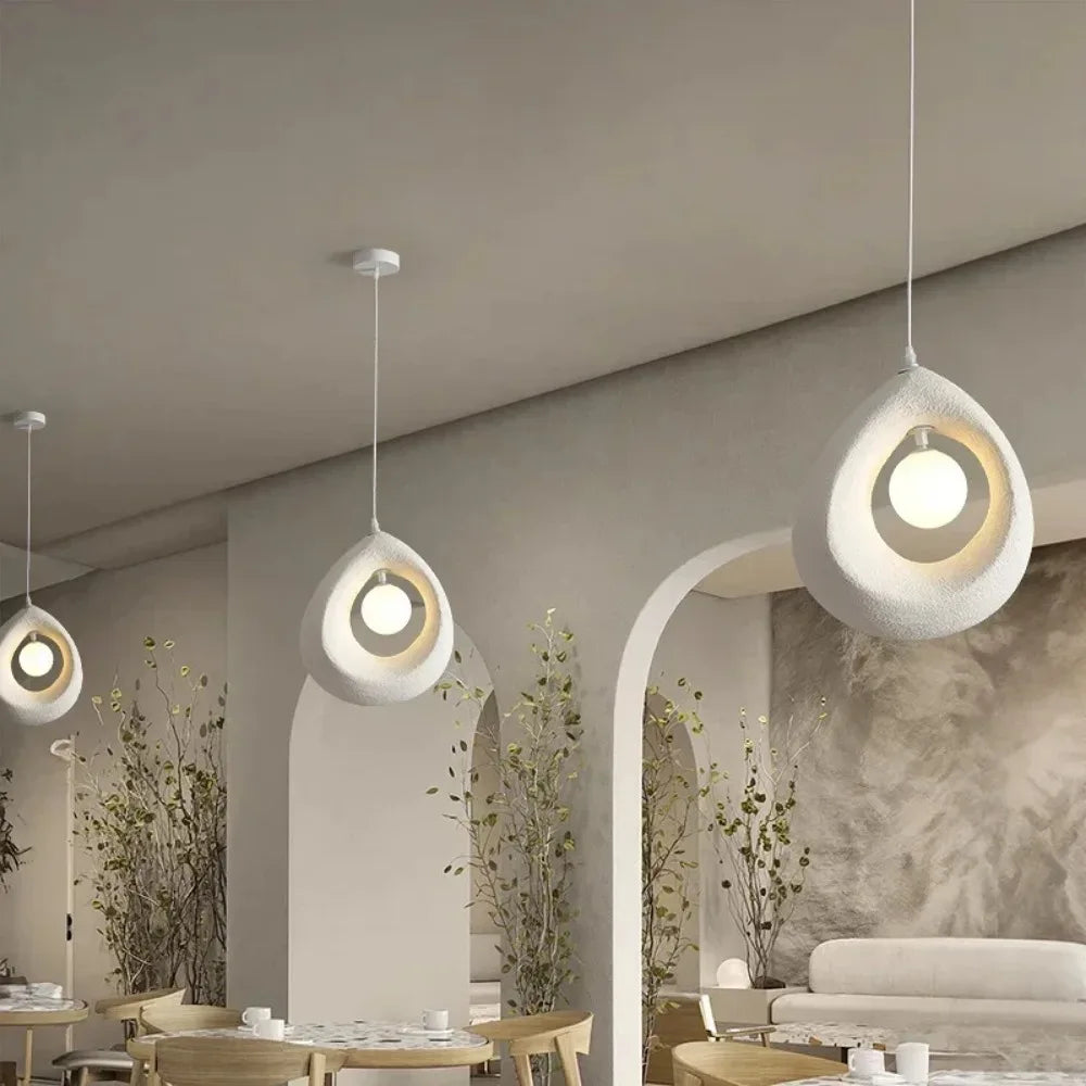 Modern Wabi Sabi LED Pendant Light
