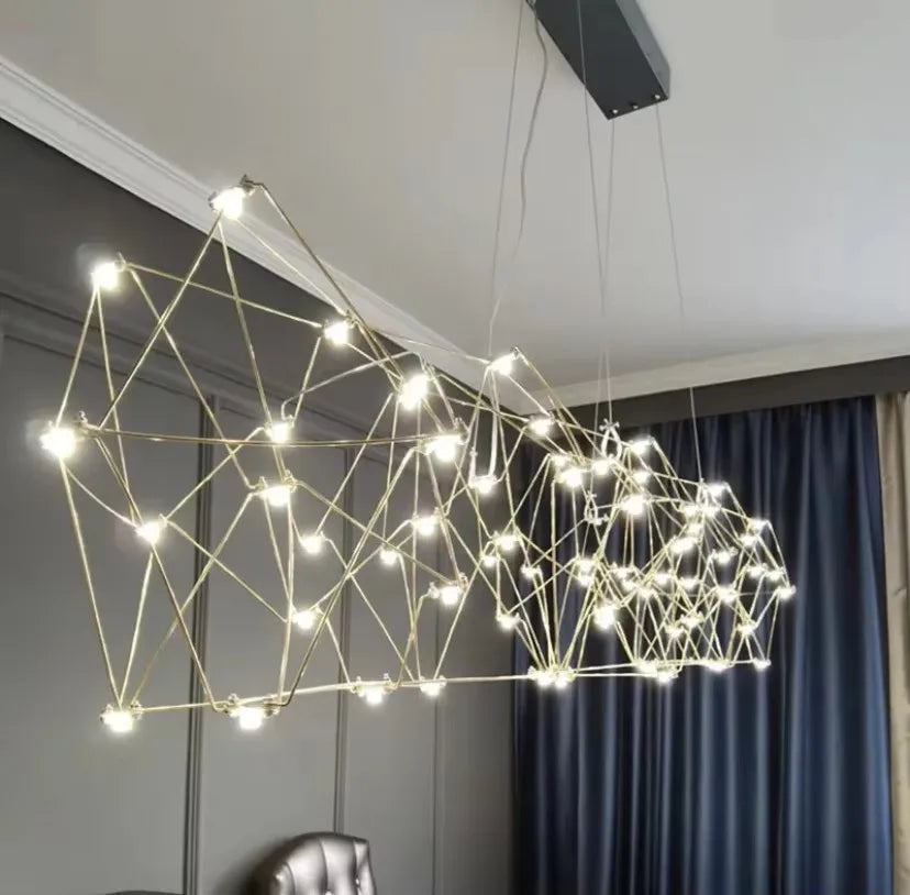 Luxury Stainless Steel Chandelier
