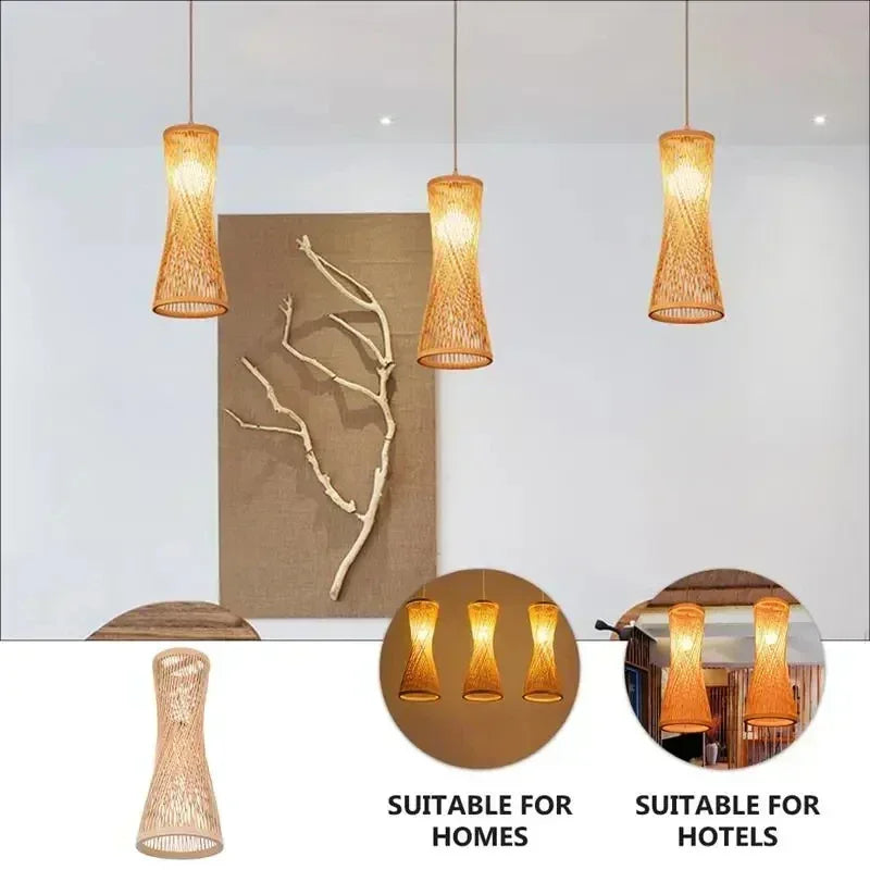 Chinese Bamboo Chandelier