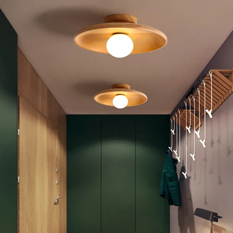 Charming Nordic Wooden Ceiling Chandelier for Cozy Spaces