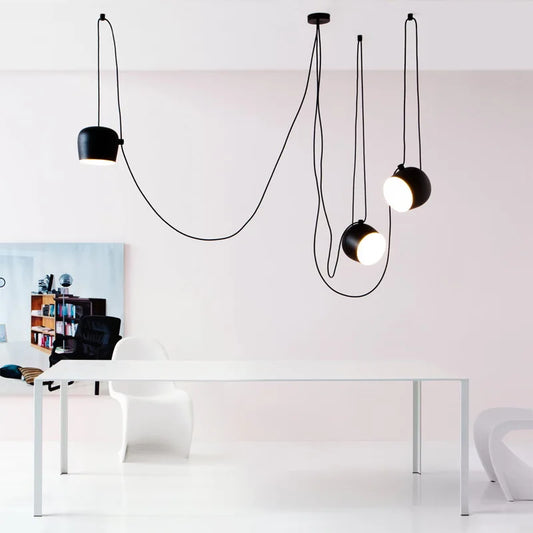 Italian Industrial Flos Chandelier