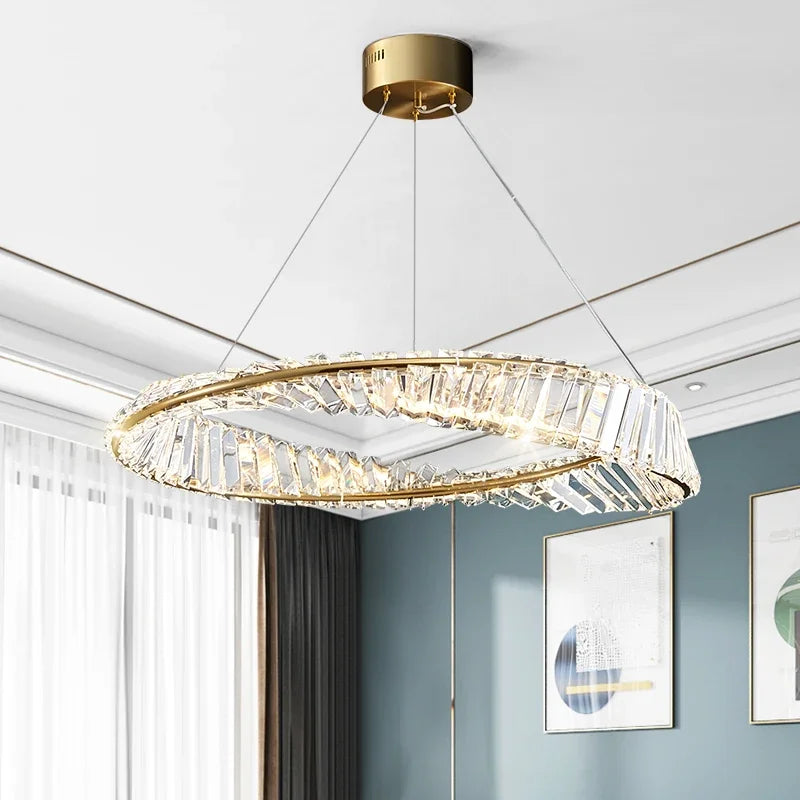 Luxury Round Crystal Chandelier