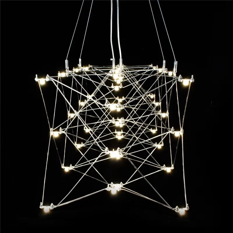 Luxury Stainless Steel Chandelier