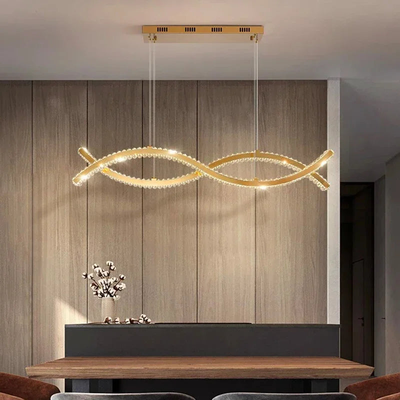 Luxury Crystal Pendant Light