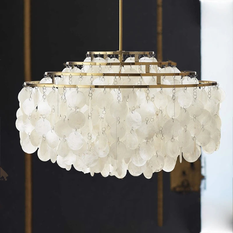 Luxury Shell Chandelier Lighting