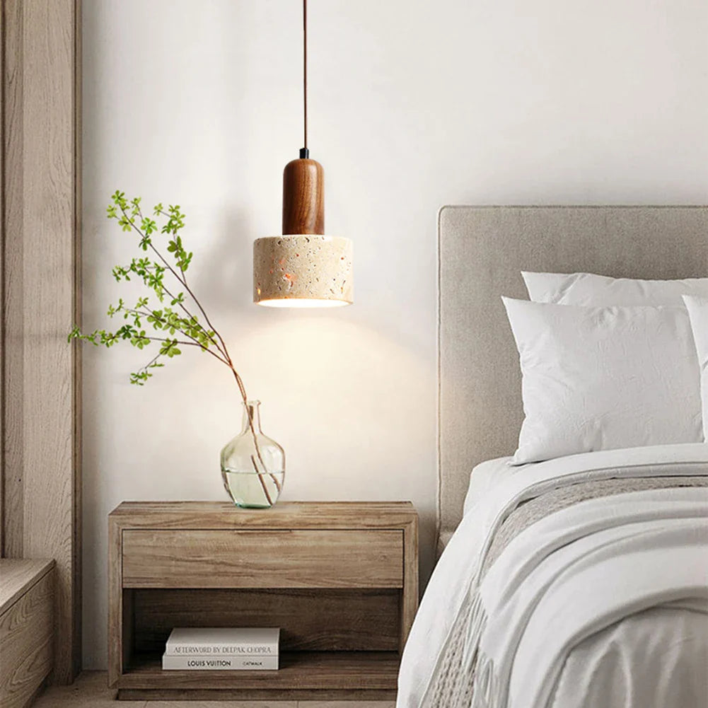 Japanese Cement Pendant Lamp