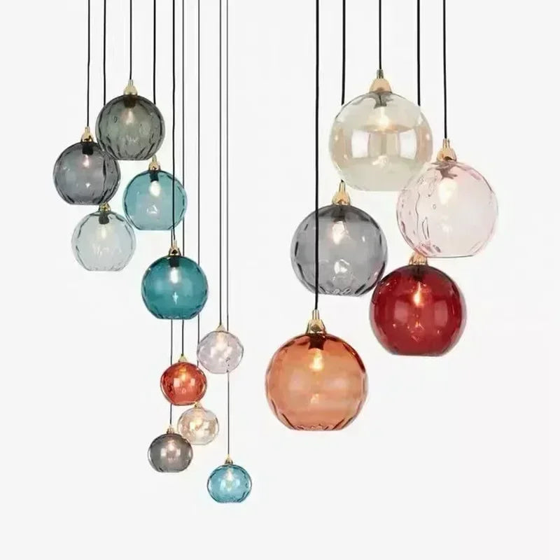 Modern Glass LED Chandelier