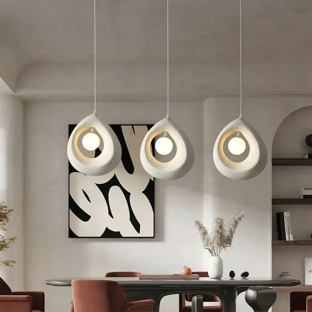 Modern Wabi Sabi LED Pendant Light