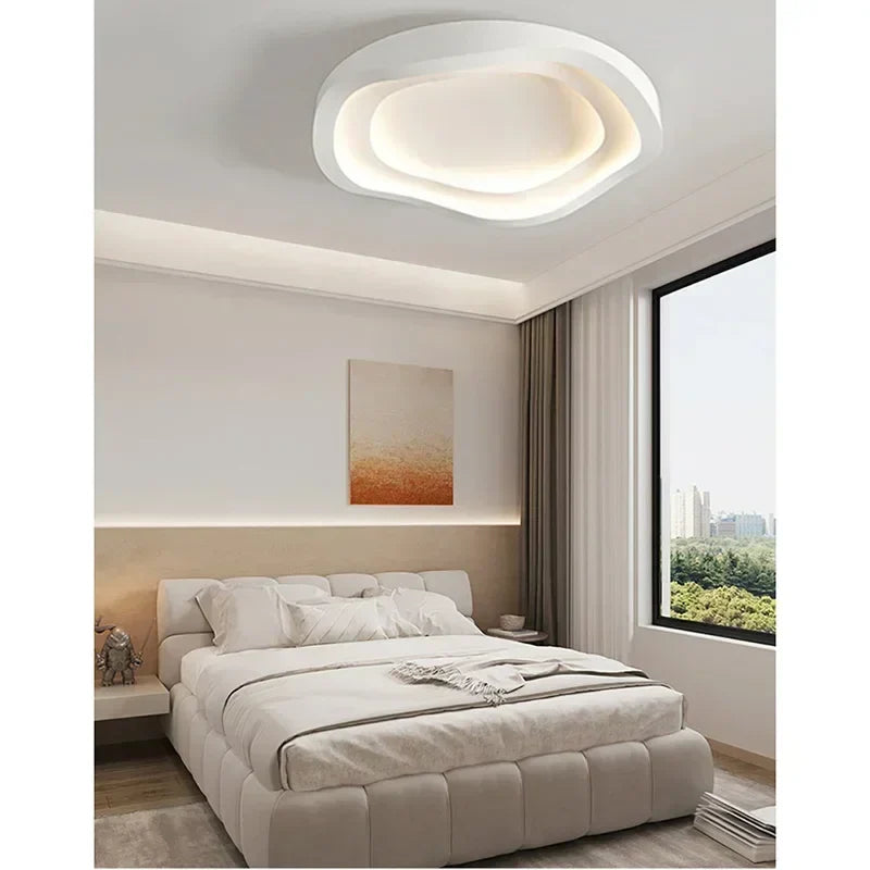 Modern White Ceiling Light
