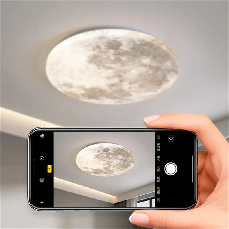 Nordic Moon Ceiling Light