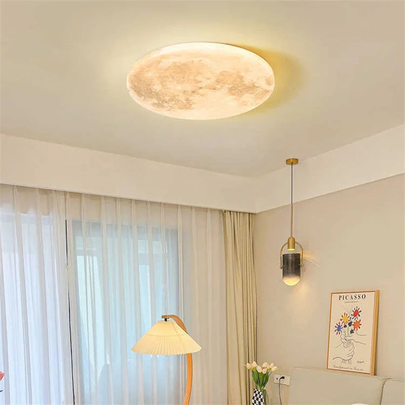 Nordic Moon Ceiling Light