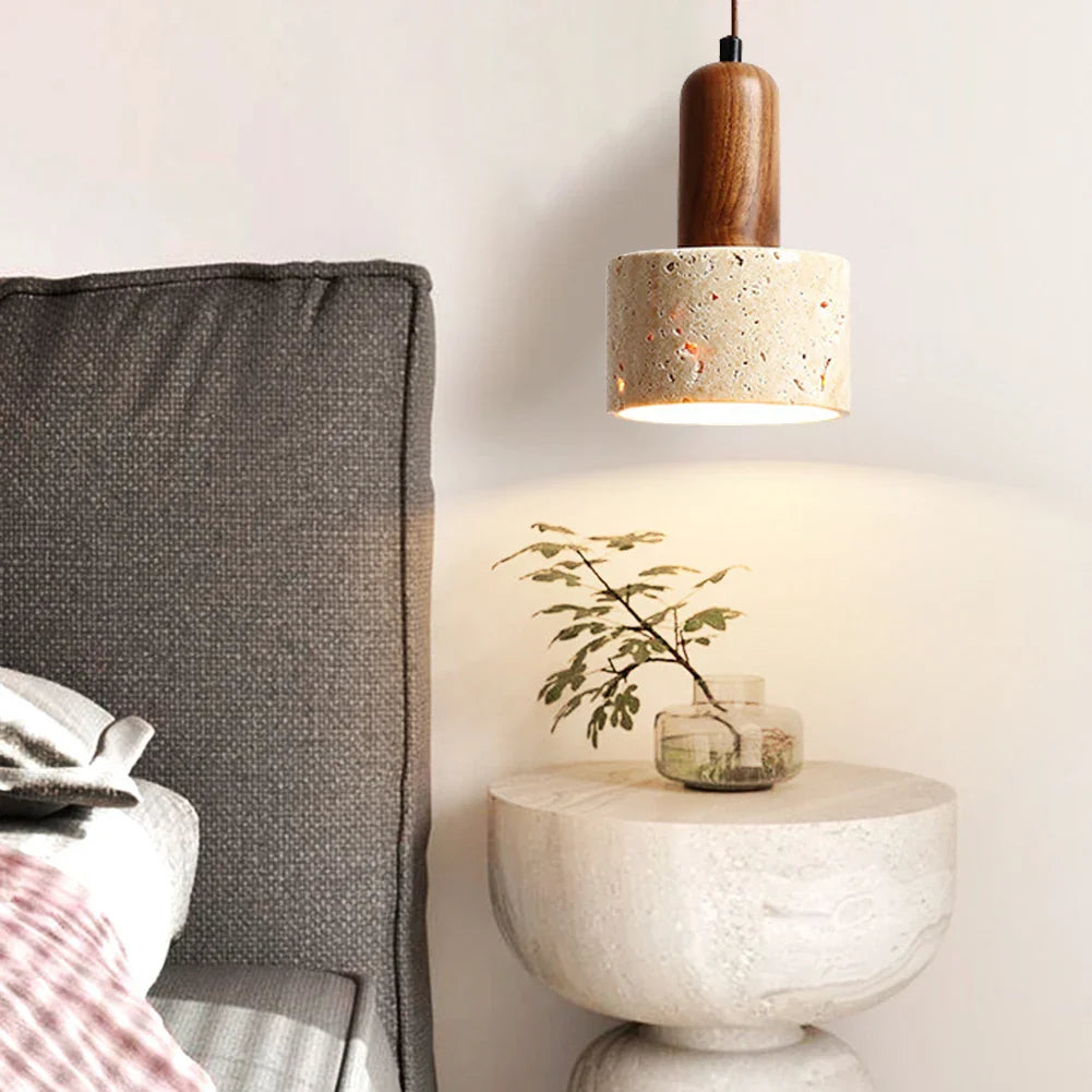 Japanese Cement Pendant Lamp
