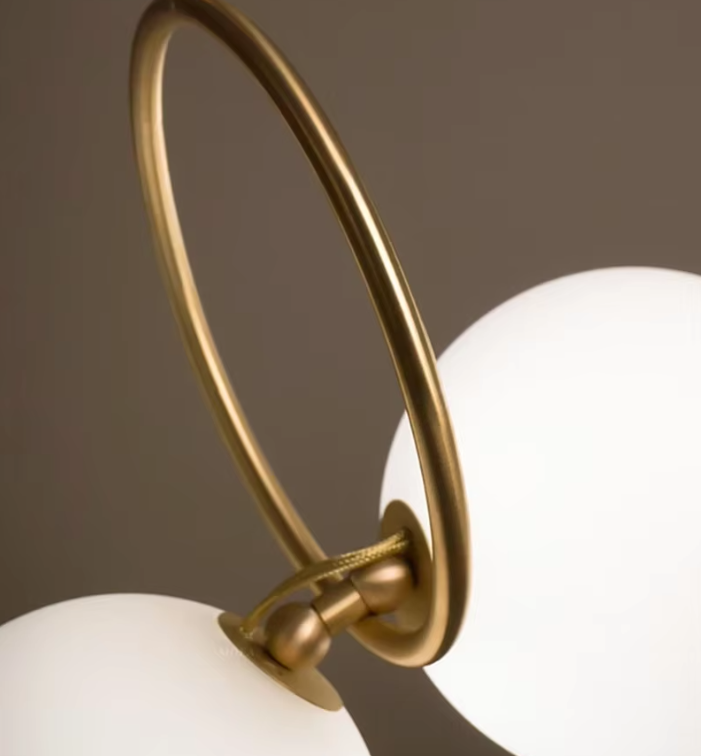 Glass Ball Chain Light