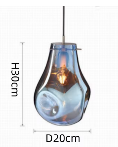 Modern Colorful Glass Lamps