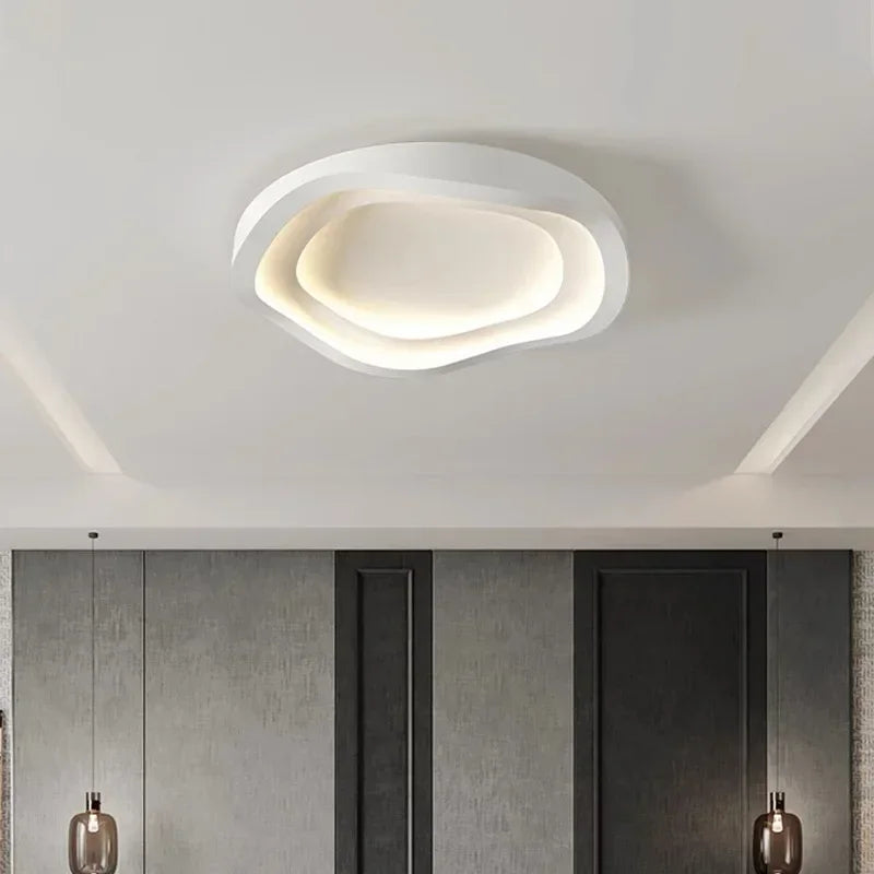 Modern White Ceiling Light