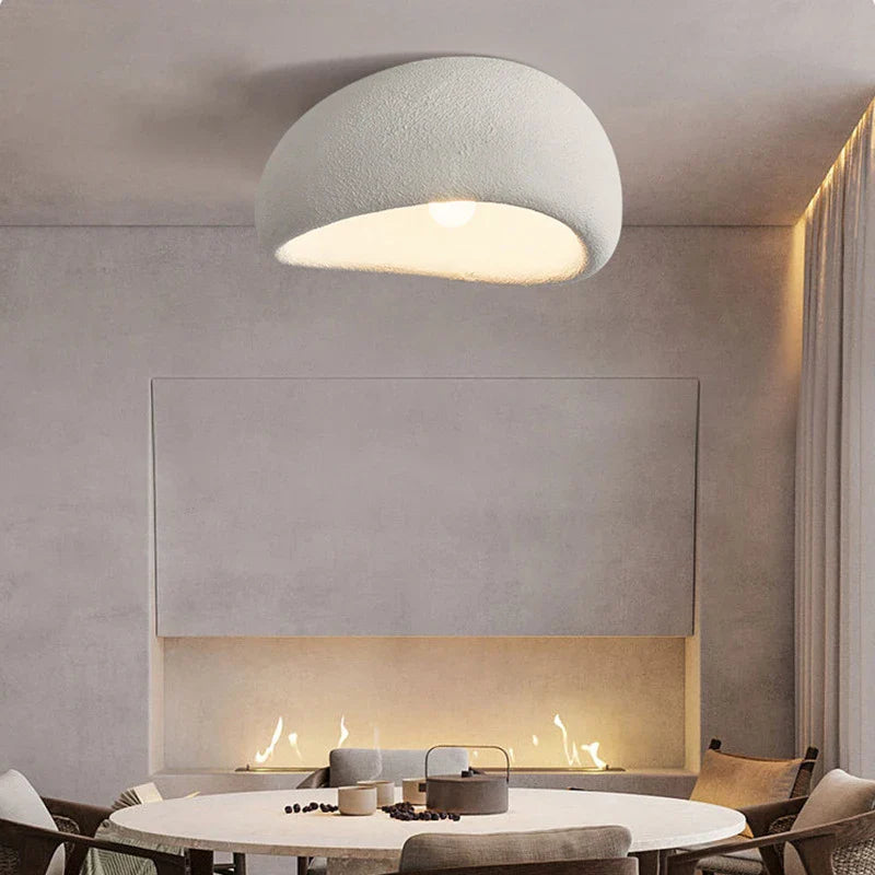 Nordic Wabi Sabi E27 Led Ceiling Lamp