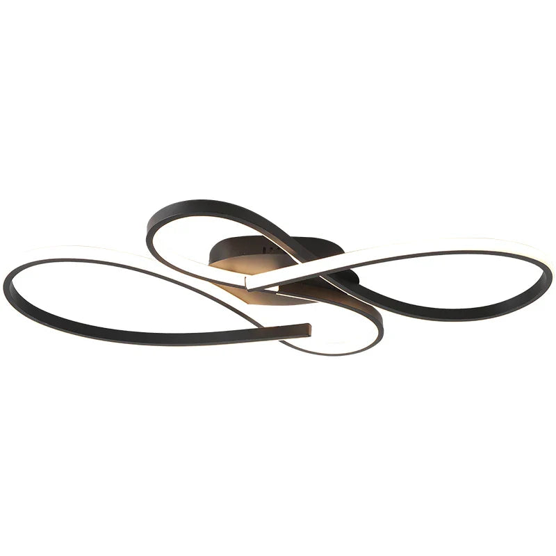 Modern Black LED Chandelier