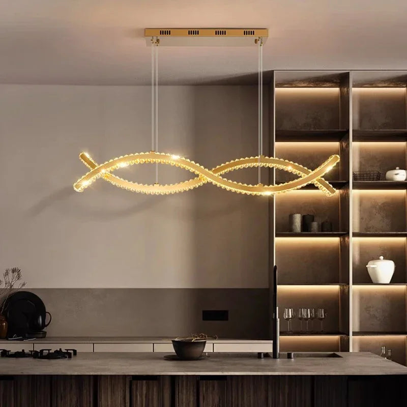 Luxury Crystal Pendant Light